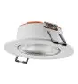 Ledvance Spot Combo Fire Rated FIX Hvid 5W 560lm 60D - 840 Kold Hvid | Udsnit 70 - IP65 - Dæmpbar
