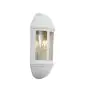 Ansell LED Vægbelysning Latina Halv Lanterne Hvid - Egnet til E27 up to 42W | IP65 - Lyssensor