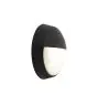 Ansell LED skotlampe Helder Rundt Øjenlåg sort 12W 1058lm - 830-840-865 CCT | 215mm - IP54 
