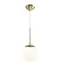 Nordlux Grant Pendel Lampe Glas Guld | Egnet til E14