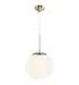 Nordlux Grant Pendel Lampe Glas Guld | Egnet til E27