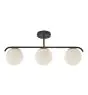 Nordlux Grant Pendel Lampe Glas Sort | Egnet til 3x E14