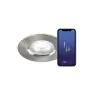 Nordlux Don Smart LED spot Brushed Nickel 4.7W 320lm 60D - 822-865 Justerbar Hvid + RGB | 85mm - IP65