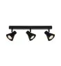 Nordlux Eik 3 Spot Metal Sort | Egnet til 3x GU10