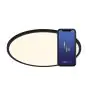 Nordlux Oja Smart 42 Loftlampe Metal Sort 20W 2300lm - 827-865 Justerbar Hvid | 424mm - Wifi og Blåtooth Dæmpbar