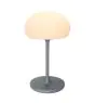 Nordlux Bordlampe Sponge Portable Batteri Grå 48W 300lm - 827 Ekstra Varm Hvid | 3-Trin Dæmpbar 