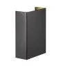 Nordlux Fold 10 Vægbelysning Aluminium Sort - 8W 400lm - 830 Varm Hvid | IP54