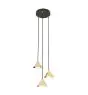 Emibig Pendel Lampe Elit Stål Guld | Egnet til 3x GX53 - Max 10W