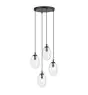 Emibig Pendel Lampe Astral Stål Sort | Egnet til 4x E14 - Max 10W
