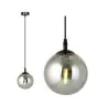 Emibig Pendel Lampe Cosmo Stål Sort | Egnet til 1x E14 - Max 10W