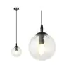 Emibig Pendel Lampe Cosmo Stål Sort | Egnet til 1x E14 - Max 10W