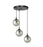 Emibig Pendel Lampe Cosmo Stål Sort | Egnet til 3x E14 - Max 10W