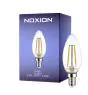 Noxion Lucent LED E14 Kerte filament klar 2.5W 250lm - 827 ekstra varm hvid | erstatter 25W