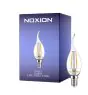 Noxion Lucent LED E14 Bøjet Tip Kerte filament klar 2.5W 250lm - 827 ekstra varm hvid | erstatter 25W