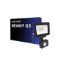 Noxion LED Projektør Beamy G3.1 Sort 20W 2200lm 100D - 840 Kold Hvid | IP44 - Bevægelses- og Lyssensor - Symmetrisk 