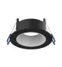 Noxion LED Spot Ares Dyb ring Sort - med Indre Ring Hvid | Udsnit 68mm - incl. GU10 Fitting