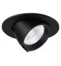 Noxion LED Spot Forza V2 Aluminium Sort 28/32/36/40W - 3300/3700/4100/4500lm 36D - 930-940-957 CCT | 160mm - Udsnit 145mm - Bedste Farvegengivelse