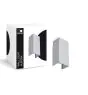 D'Lite Vægbelysning Aurora Sølv Up & Down 6.5W 500lm - 830-840 CCT | IP54