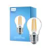 Philips Corepro LED Lustre E27 Kugle filament klar 6.5W 806lm - 827 ekstra varm hvid | erstatter 60W