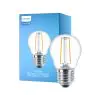 Philips Corepro LED Lustre E27 Kugle filament klar 2W 250lm - 827 ekstra varm hvid | erstatter 25W