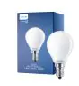 Philips Master Value LED Lustre E14 Kugle matt 3.4W 470lm - 927 ekstra varm hvid | bedste farvegengivelse - dæmpbar - erstatter 40W