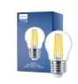 Philips Master Value LED Lustre E27 Kugle filament klar 3.4W 470lm - 927 ekstra varm hvid | bedste farvegengivelse - dæmpbar - erstatter 40W