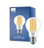 Philips MASTER LED Pære Ultra Efficient E27 Pære klar 5.2W 1095lm - 827 ekstra varm hvid | erstatter 75W
