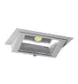 LED Downlight Wallwasher Wally Maxi Grå 46W 6400lm 70x75D - 840 Kold Hvid - 238x145mm