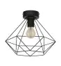 Eglo Loftlampe Tarbes Stål Sort | IP20 - Egnet til 1x E27 