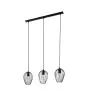 Eglo Pendel Lampe Newtown Stål Sort | IP20 - Egnet til 3x E27 