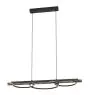 Eglo Pendel Lampe Boyal Træ Sort, Rusten 40.5W 3600lm - 830 Varm Hvid | Dæmpbar