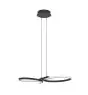 Eglo Pendel Lampe Serpins Stål Sort 21W 2500lm - 830 Varm Hvid