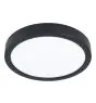 Eglo Loftlampe Badeværelsesbelysning Fueva 6 Plast  Sort 11.5W 1550lm - 827-840-865 CCT