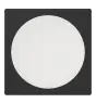 Eglo Forsænket Spot Fueva 6 Plast  Sort 18.5W 2100lm - 827-840-865 CCT