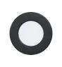 Eglo Forsænket Spot Badeværelsesbelysning Fueva 6 Plast  Sort 3.7W 450lm - 827-840-865 CCT