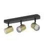 Eglo Loftlampe Consuma 1 Stål Sort | IP44 - Egnet til 3x GU10 