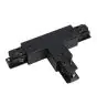 3 Sporet T-tilslutter V jord venstre - black