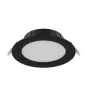 Noxion LED Downlight Hera Flad Forsænket Sort 21W 2400lm 100D - 827-830-840 CCT | 214mm - Udsnit 200mm