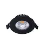 Noxion LED Vipbar Slim Spot Sort Runde 5W 550lm 60D - 940 Kold Hvid | 85mm - IP54 - Dæmpbar - Bedste Farvegengivelse