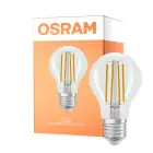 Osram Parathom Classic LED E27 Pære Filament Klar 6.5W 806lm - 822-827 Dim To Warm | Dæmpbar - Erstatter 60W