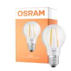 Osram Parathom LED E27 Pære Klar 4.5W 470lm - 822-827 Dim To Warm | Erstatter 40W