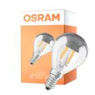 Osram Classic LED E14 Kugle Filament Klar 4W 350lm - 827 Ekstra Varm Hvid | Erstatter 31W