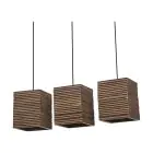 Ledvance Decor Pap Firkant Brun | Egnet til 3X E27