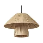 Ledvance Decor Bamboo Papir/Stål Hut 400 Brun | Egnet til E27