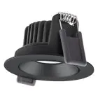 Ledvance LED spot Adjust Aluminium sort 8W 640lm 36D - 927 ekstra varm hvid | Udsnit 68mm - IP20 - bedste farvegengivelse - dæmpbar