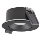 Ledvance LED spot Air Adjust Aluminium sort 4W 300lm 36D - 927 ekstra varm hvid | Udsnit 68mm - IP23 - bedste farvegengivelse - dæmpbar