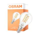 Osram Vintage 1906 LED Classic Slim E14 Pære Filament Klar 4.8W 470lm - 827 Ekstra Varm Hvid | Dæmpbar - Erstatter 40W