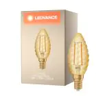 Ledvance Vintage 1906 LED E14 Kerte Guld 1.5W 120lm - 824 Ekstra Varm Hvid | Erstatter 12W