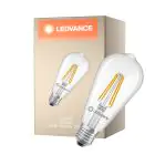 Ledvance Classic LED Edison E27 Pære Filament Klar 3.8W 806lm - 827 Ekstra Varm Hvid | Erstatter 60W