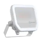 Ledvance LED Projektør Aluminium Hvid 17W 2200lm 100D - 830 Varm Hvid | IP66 - Symmetrisk